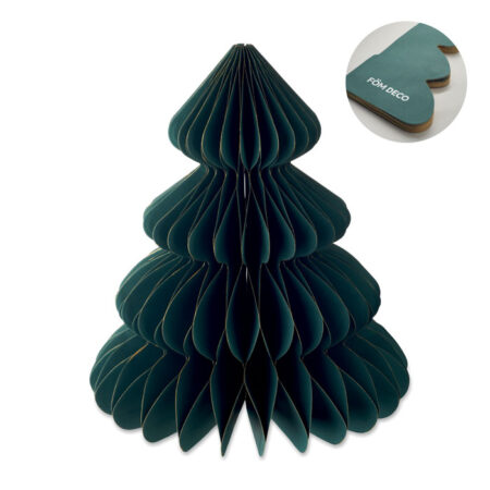 Guirlande décorative de Noël en papier recyclé 12,8x30cm – vue 2