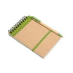 Bloc-notes recyclé format poche + stylo assorti – Image 5