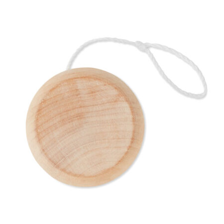 Yo-yo en bois naturel