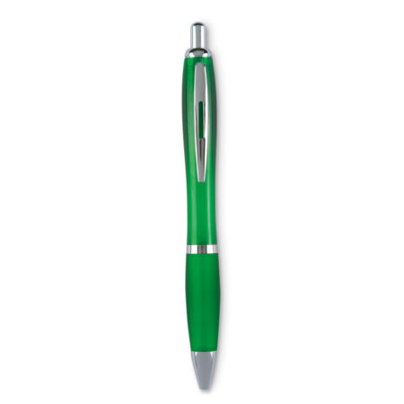 Stylo bille poussoir en ABS recyclé – vue 2