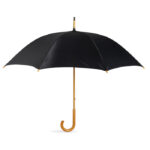 Parapluie manuel poignée et armature bois – vue 4