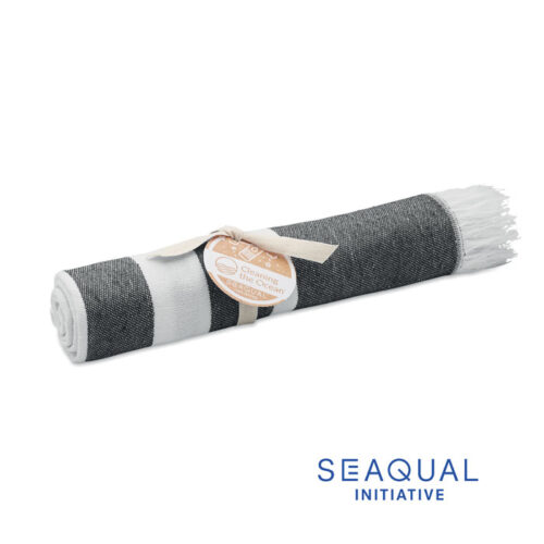 Serviette de plage SEAQUAL® coton recyclé 100x170cm – vue 2