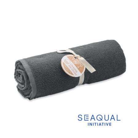 Serviette bain & plage jacquard SEAQUAL® 100x170cm – vue 2