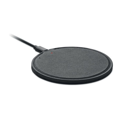Chargeur sans fil plat 10W en RPET recyclé