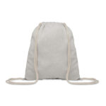 Tote bag coton recyclé 140 g/m² format standard – vue 2
