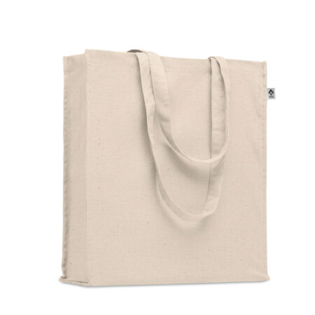 Sac shopping en coton bio certifié soufflet