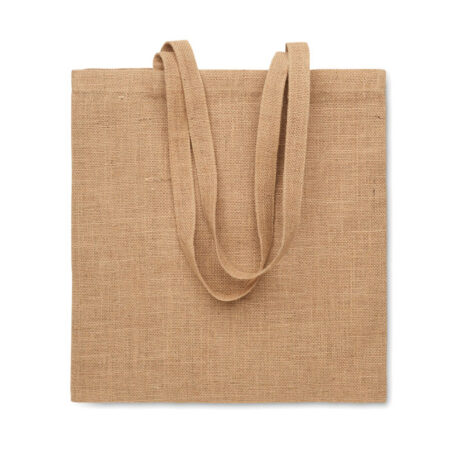 Sac shopping en jute naturel grand format