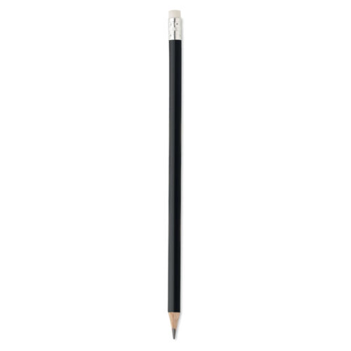 Crayon à papier bois naturel avec gomme – vue 2
