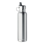 Bouteille isotherme inox recyclé 500ml avec paille – Image 3