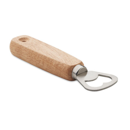 Ouvre-bouteille barman en bois 14cm