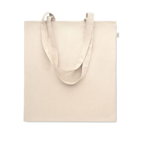 Tote bag coton recyclé 38cm naturel