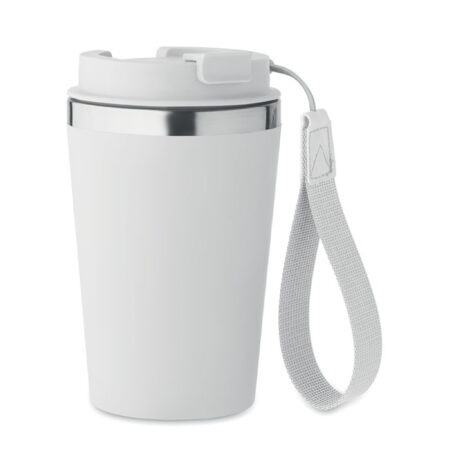 Gobelet isotherme double paroi 350ml inox recyclé – vue 2