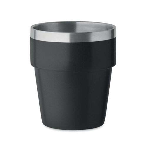 Gobelet isotherme double paroi compact 250ml inox recyclé