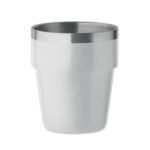 Gobelet isotherme double paroi compact 250ml inox recyclé – Image 2