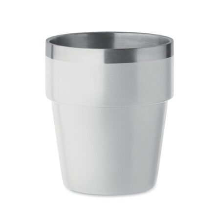 Gobelet isotherme double paroi compact 250ml inox recyclé – vue 2
