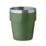 Gobelet isotherme double paroi compact 250ml inox recyclé – Image 4