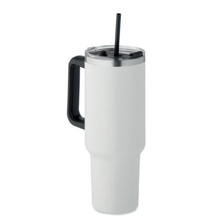 Grande gourde isotherme double paroi 1200ml inox recyclé – vue 2