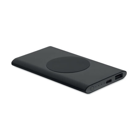 Batterie externe plate 5000mAh 15W aluminium recyclé