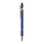 Stylo corps aluminium recyclé grip caoutchouc – Image 2