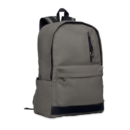 Sac à dos PC 15" coton recyclé souple 18x45cm