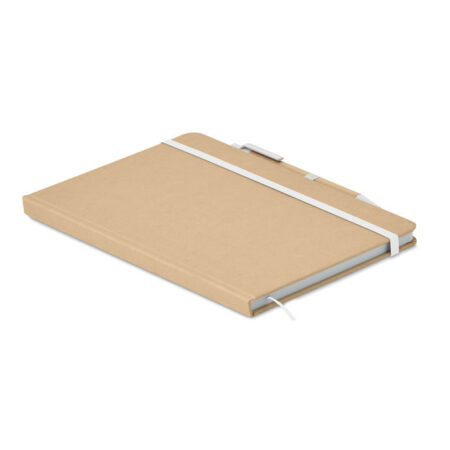 Carnet A5 couverture carton recyclé – vue 2