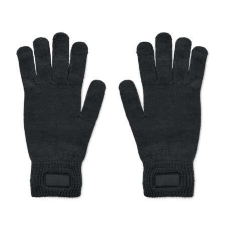 Gants tricotés hiver en RPET recyclé