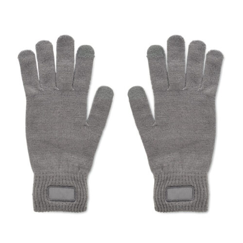 Gants tricotés hiver en RPET recyclé – vue 2
