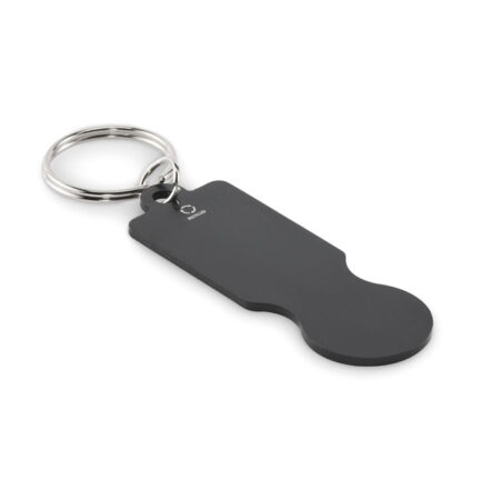 Porte-clés jeton aluminium recyclé