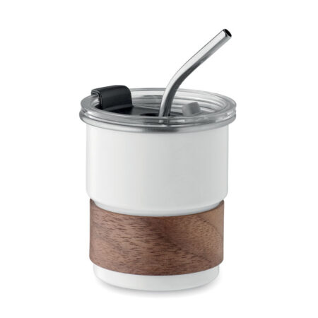 Gobelet simple paroi 260ml inox recyclé – vue 2