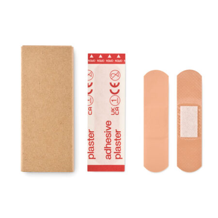 Boîte de 15 pansements packaging papier recyclé