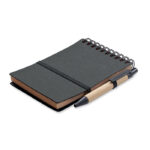 Carnet PU papier recyclé format poche – Image 3