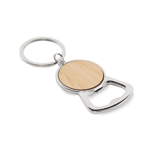 Porte-clés décapsuleur métal gravable