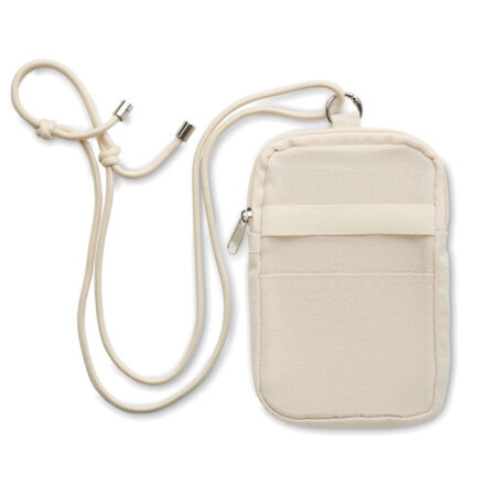Sacoche smartphone coton recyclé – vue 2