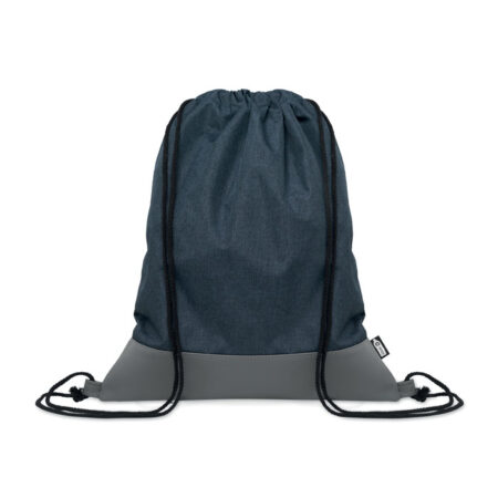 Sac à cordon bicolore RPET recyclé – vue 2