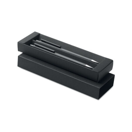 Set stylos aluminium recyclé (lot)