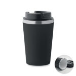 Mug double paroi inox 350ml style céramique
