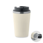 Mug double paroi inox 350ml style céramique – vue 3