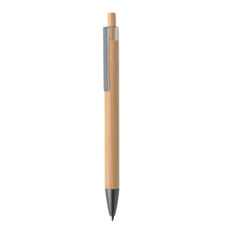 Stylo bille en bambou naturel slim