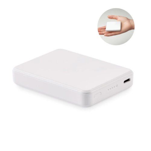 Batterie externe 5000mAh en ABS recyclé – vue 2