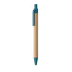 Stylo à bille bambou naturel format large – Image 2