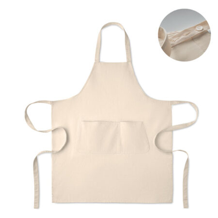 Tablier cuisine coton bio 240 g/m²