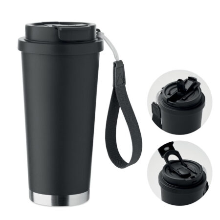 Gobelet isotherme double paroi inox 500ml
