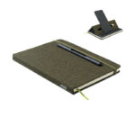 Cahier A5 avec support téléphone intégré – papier recyclé – Image 2