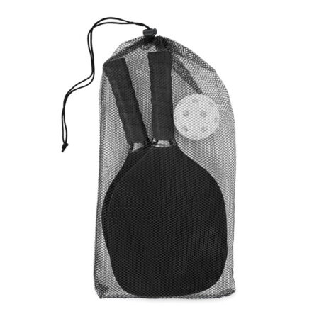 Set de pickleball 2 raquettes MDF recyclé