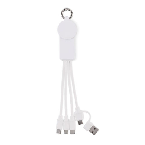 Câble 2-en-1 USB-C en matière recyclée – 1,2m
