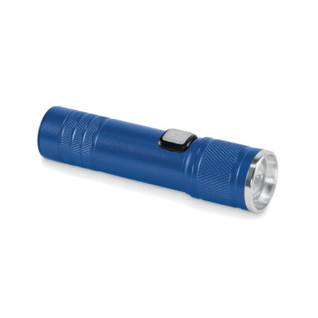 Lampe torche COB rechargeable aluminium recyclé – vue 2