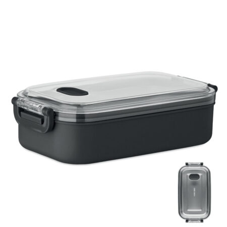 Lunch box compacte PP recyclé 12x6,5cm