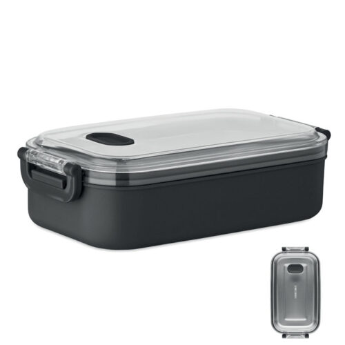 Lunch box compacte PP recyclé 12x6,5cm