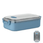 Lunch box compacte PP recyclé 12x6,5cm – vue 4