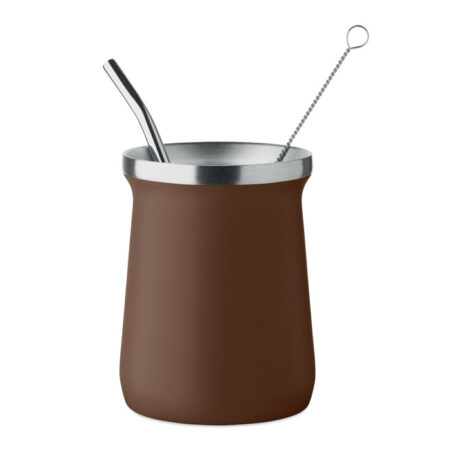 Tasse yerba maté inox recyclé 10,7cm